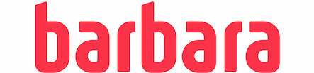 Logo Barbara en color rojo